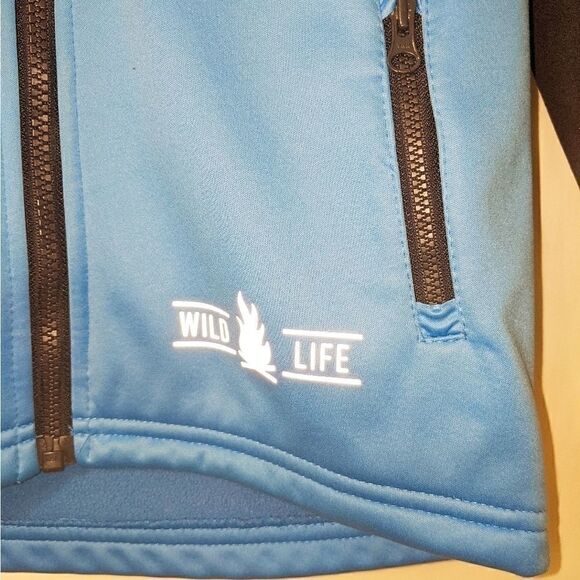 Crivit Boys Blue & Green Jacket 8-10 Years‎ - Picture 7 of 11